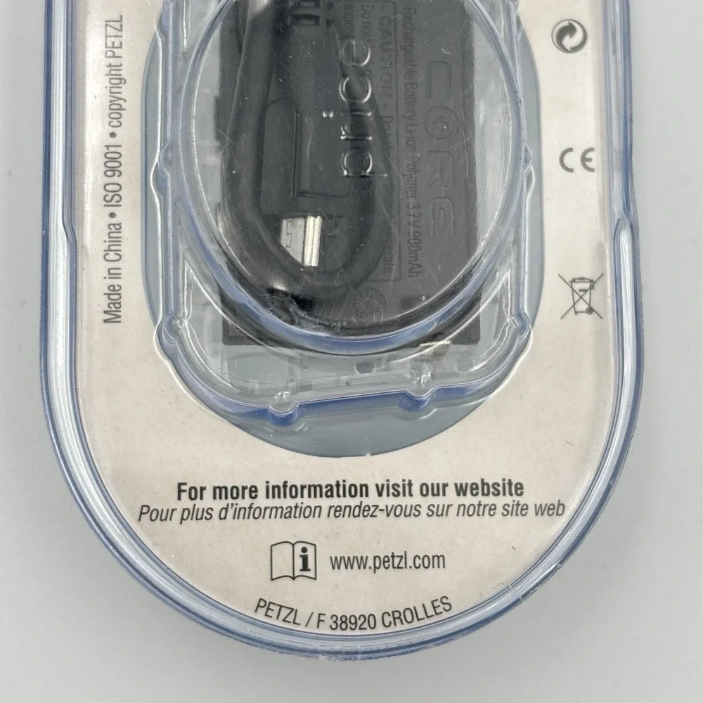 Petzl Core Rechargeable Headlamp Battery with USB Cable